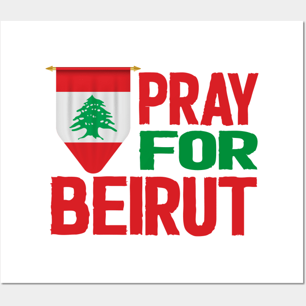 pray for beirut lebanon Wall Art by Netcam